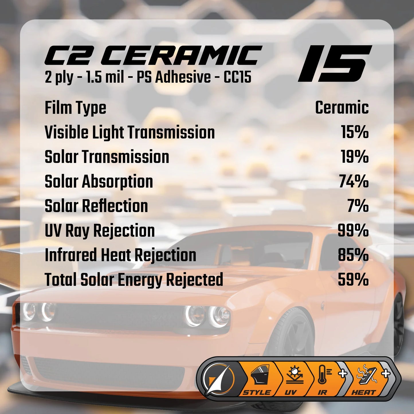 Type One Tinting C2 Ceramic