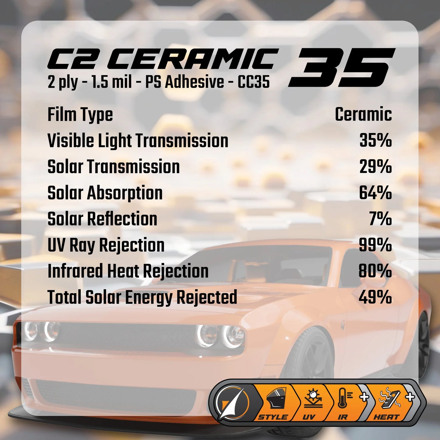 Type One Tinting C2 Ceramic