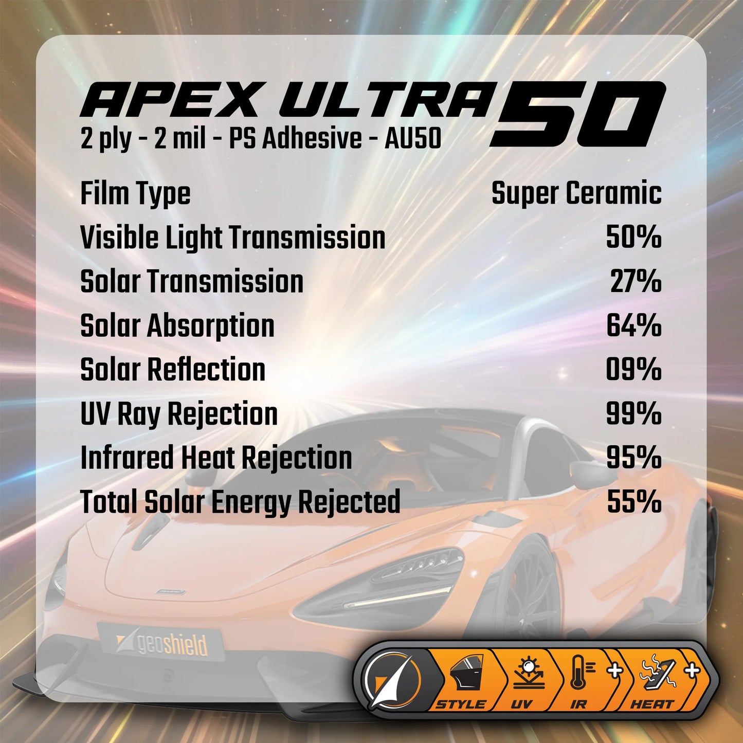 Type One Tinting Apex Ultra Ceramic