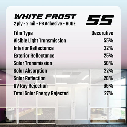 White Frost 55% ONLY